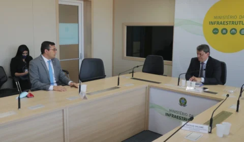 Em Brasília, Wilson Lima recebe confirmação de ministro da Infraestrutura sobre licitação da BR-319