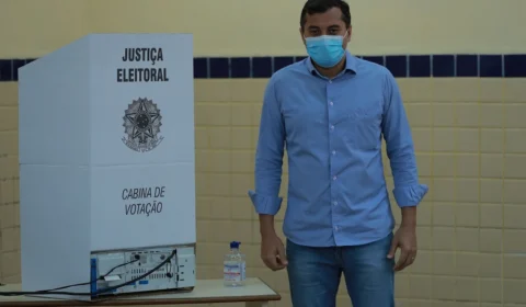 ‘Estarei de braços abertos para receber o próximo prefeito de Manaus’, diz Wilson Lima