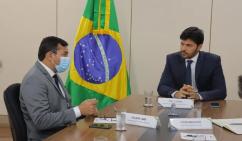 Em Brasília, Wilson Lima discute projetos para garantir acesso à internet no interior do AM