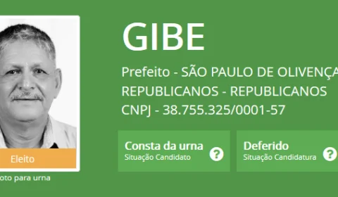 Juiz cassa o registro de candidatura do prefeito eleito de São Paulo de Olivença