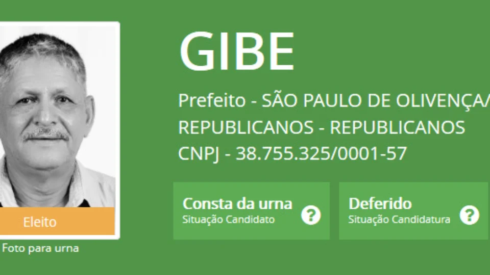 Juiz cassa o registro de candidatura do prefeito eleito de São Paulo de Olivença