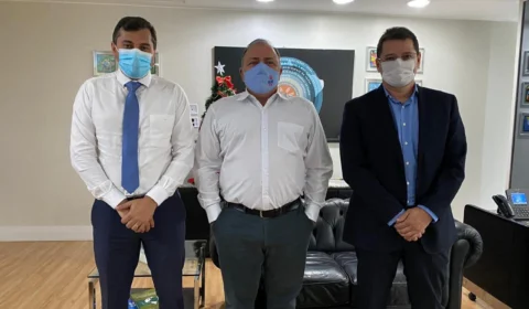 Em Brasília, Wilson Lima garante apoio do ministro Pazuello para assistência a pacientes pós-Covid