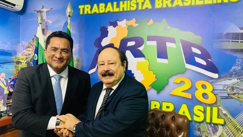 Wilson Lima acaba de tomar de Josué Neto o comando do PRTB no Amazonas