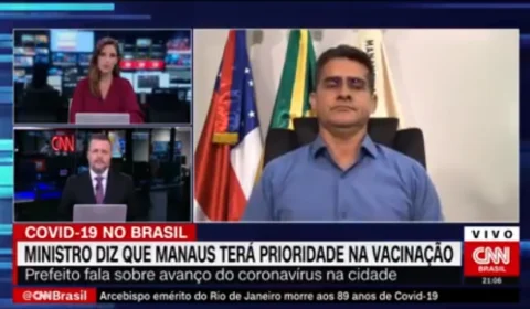 Em entrevista à CNN, David Almeida diz que Pará se utiliza da Saúde do Amazonas