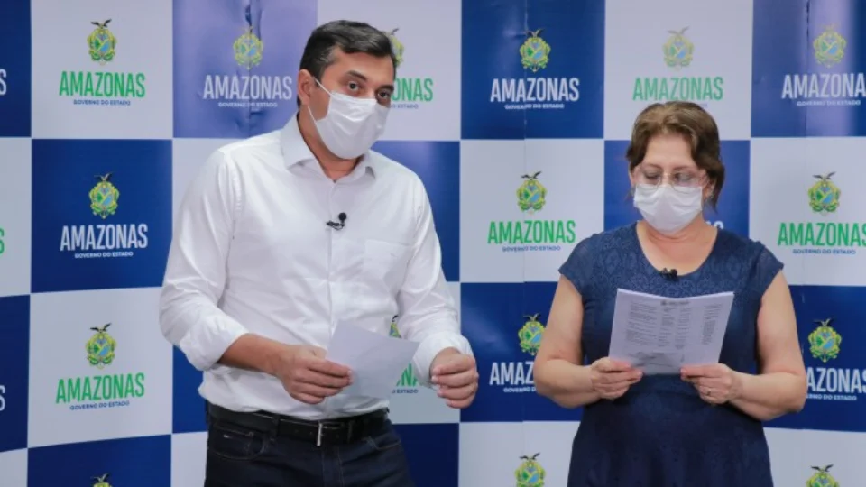 Governador Wilson Lima Lamenta morte da diretora da FVS-AM