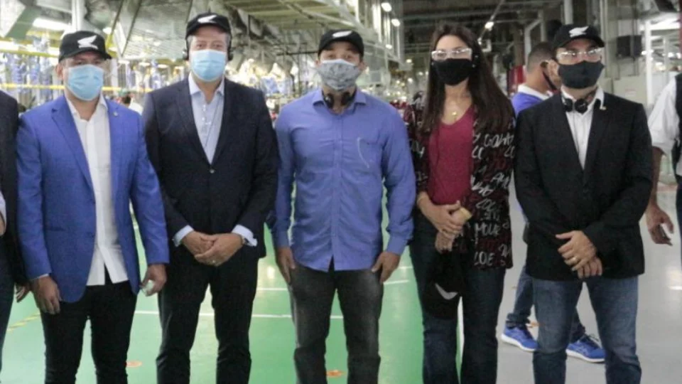 Delegado Pablo explica ao candidato a presidente da Câmara a importância da ZFM para o AM