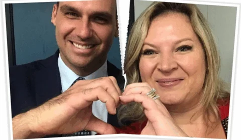 Câmara arquiva o processo de Eduardo Bolsonaro com ofensas a Joice Hasselmann