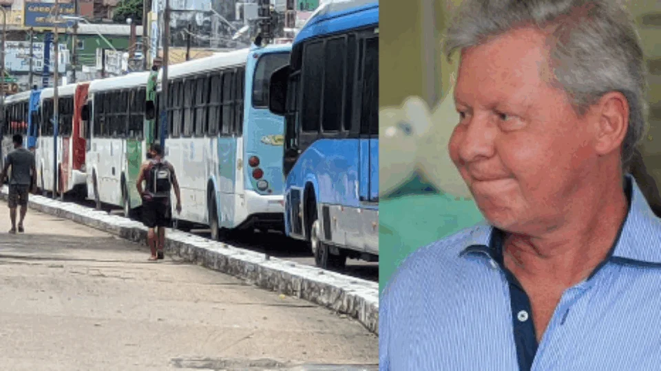 Funcionários das empresas de ônibus renovadas por Arthur Neto dizem que estão sem pagamento de vale alimentação