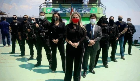 Alessandra Campêlo comemora vacinação para profissionais de Segurança do Amazonas