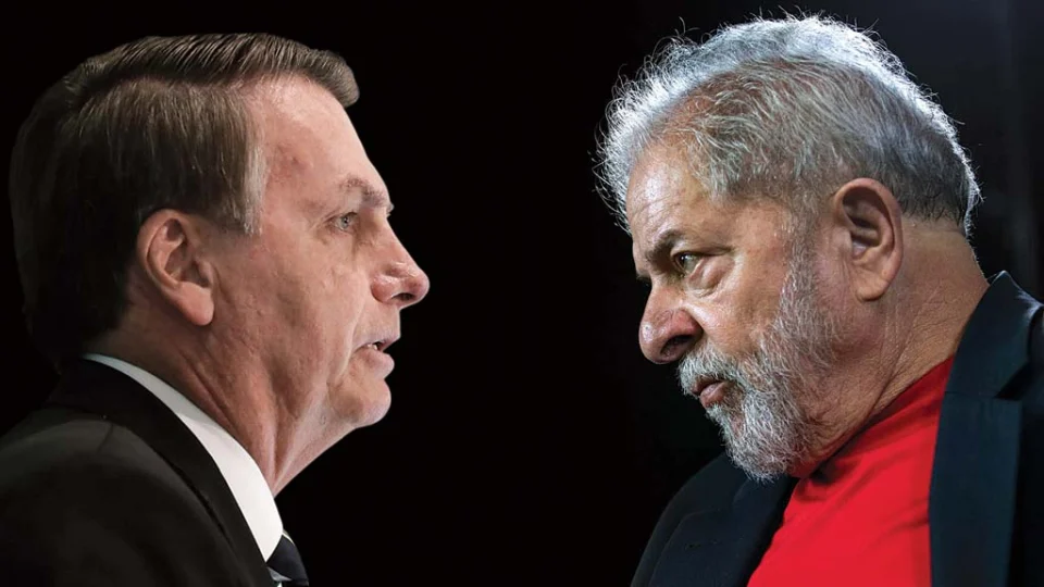 Pesquisa aponta Bolsonaro e Lula como centro das eleições de 2022; Bolsonaro aparece em 1º com dez pontos à frente do petista