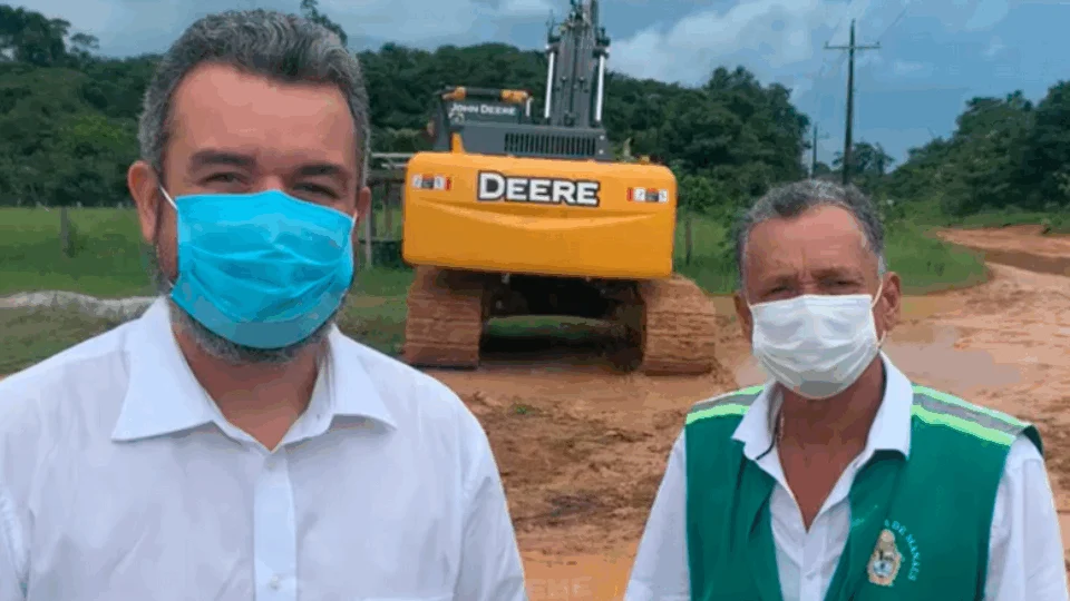 Seminf atende pedido de Peixoto e realiza manutenção em ramal na área do Tarumã-Mirim