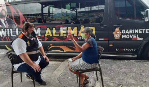 Comunidade da Sharp, será a próxima parada do Gabinete Móvel de William Alemão