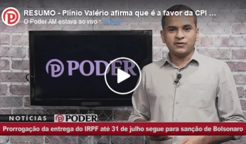 AO VIVO | Plínio Valério afirma que é a favor da CPI da Covid, mas contra interferência do STF