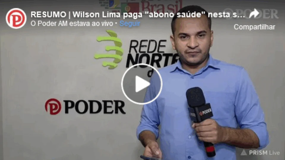 AO VIVO | Wilson Lima paga “abono saúde” nesta sexta-feira (16), e vai antecipar 13o salário