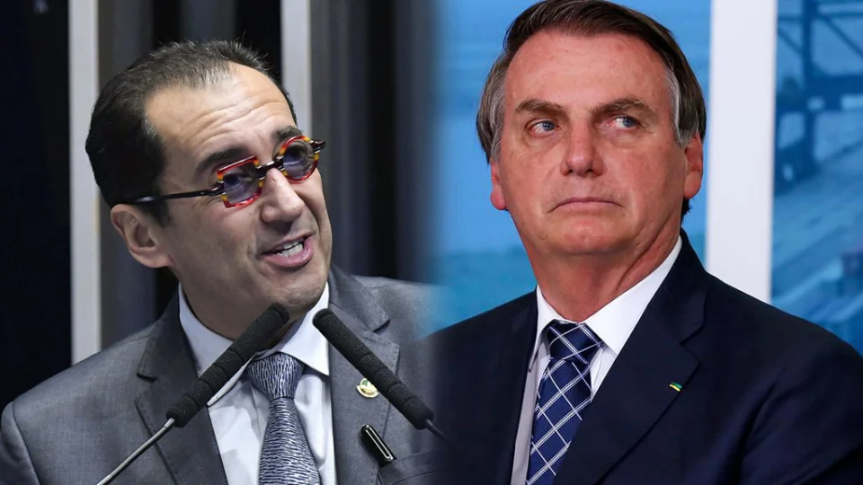 Bolsonaro cobra pedidos de impeachment de ministros do STF a senador Jorge Kajuru