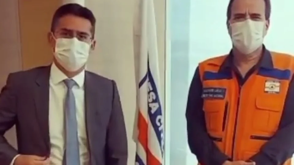 David Almeida se reúne com secretário Nacional de Proteção e Defesa Civil para falar sobre a operação ‘Cheia’