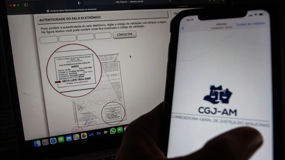 Cartórios do AM se aproximam de 1 milhão de atos com selo digital realizados nos cinco primeiros meses de 2021