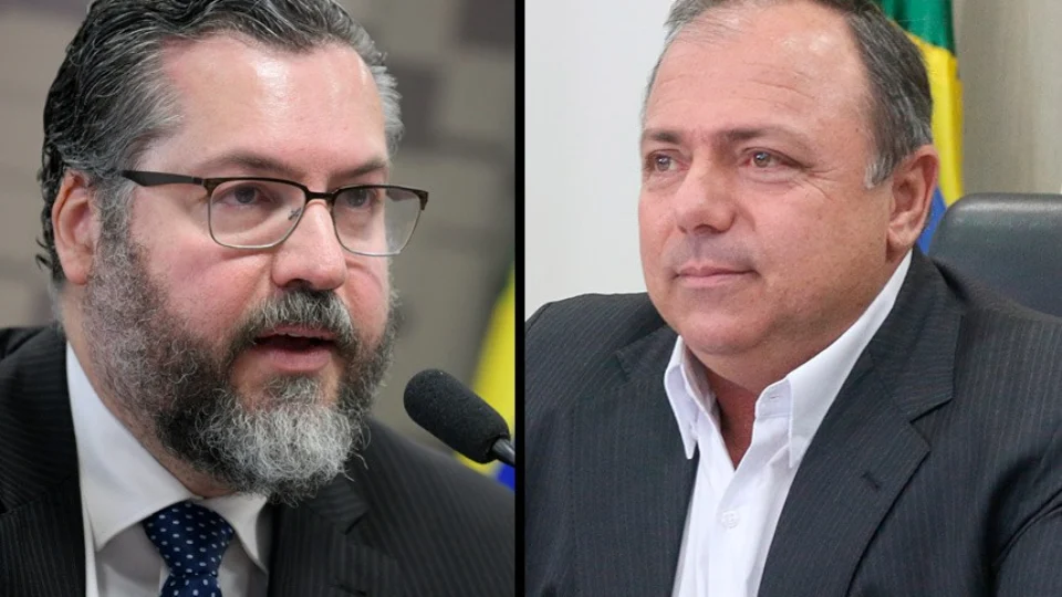 CPI da Covid ouve ex-ministros Ernesto Araújo e Eduardo Pazuello na próxima semana