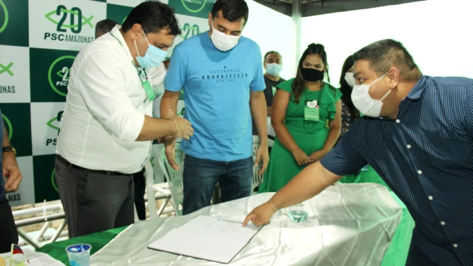 Vereador Caio André assume a presidência municipal do PSC