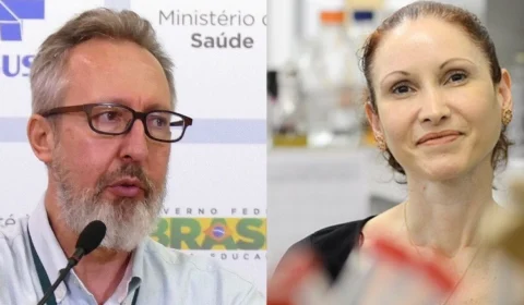 Cientistas Natalia Pasternak e Claudio Maierovitch falam à CPI da Pandemia, nesta sexta