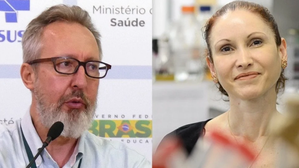 Cientistas Natalia Pasternak e Claudio Maierovitch falam à CPI da Pandemia, nesta sexta