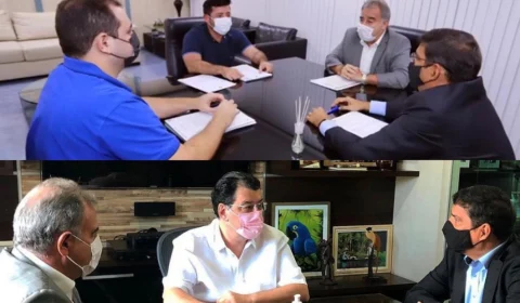 Presidente da Amazon e desembargador pedem apoio no Senado e na ALEAM para pautas da magistratura