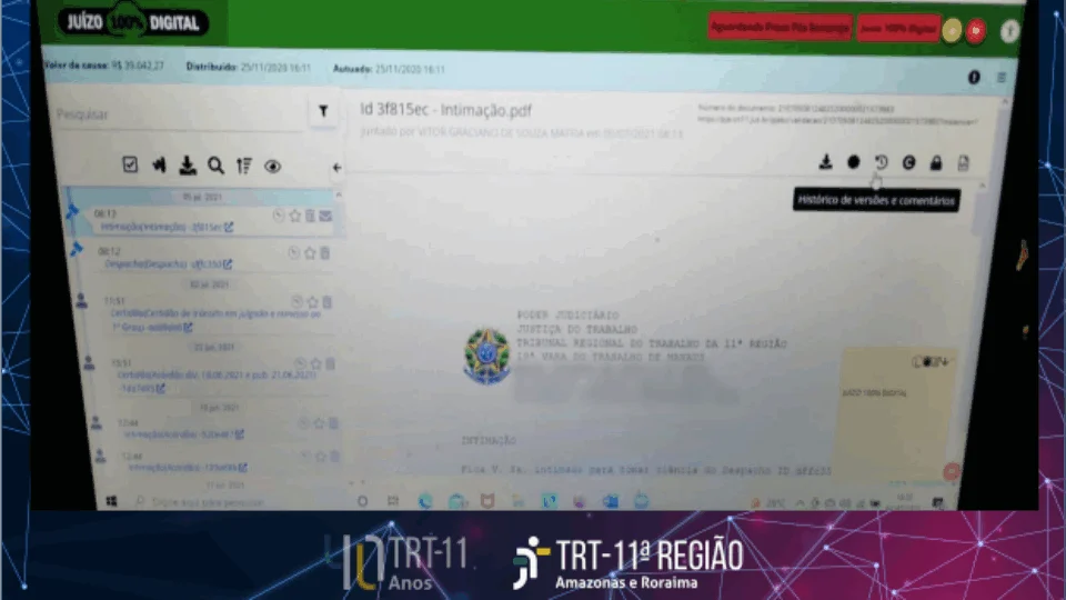 Justiça do Trabalho do Amazonas e Roraima começa a operar no Juízo 100% Digital