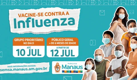 Vacinação contra a gripe tem Dia D, neste sábado, e será levada para toda a população a partir do dia 12