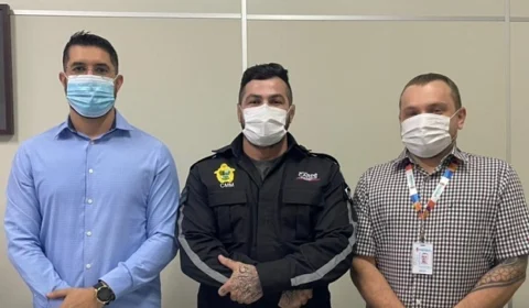 Capitão Carpê reúne com chefe da Casa Militar e apresenta Estatuto da Guarda Municipal