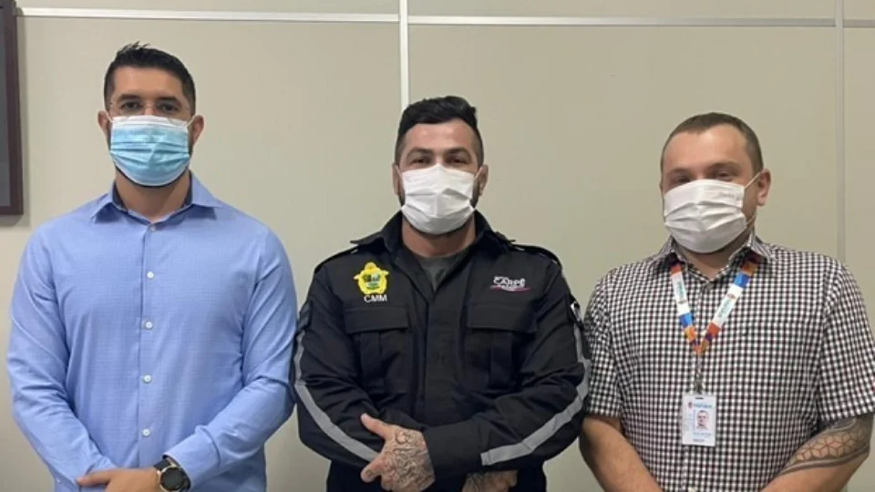 Capitão Carpê reúne com chefe da Casa Militar e apresenta Estatuto da Guarda Municipal