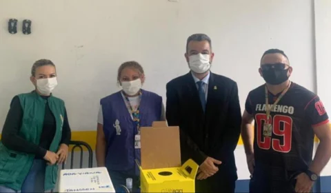 Peixoto acompanha mutirão de vacinação de caminhoneiros com imunizante da Janssen