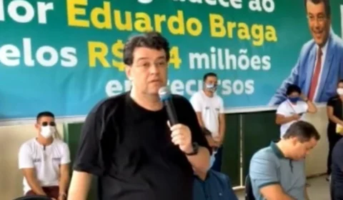 Em Silves, Eduardo Braga antecipa campanha eleitoral e afirma que é a ‘esperança de dias melhores’; veja vídeo