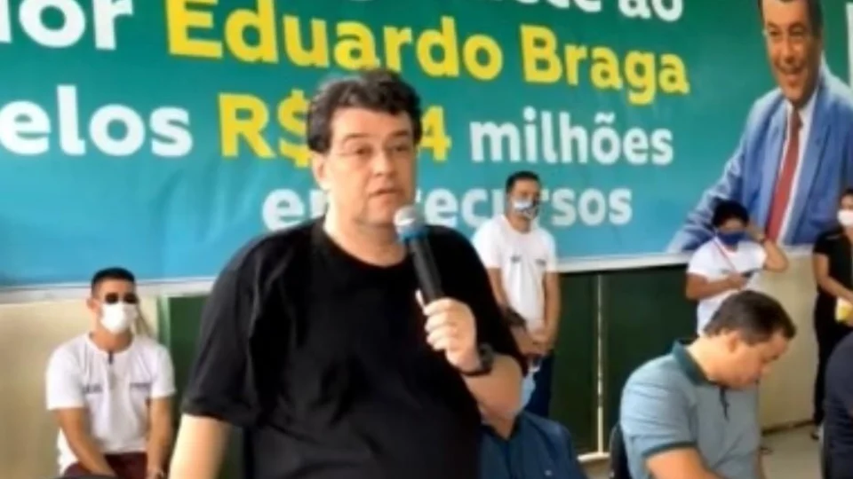Em Silves, Eduardo Braga antecipa campanha eleitoral e afirma que é a ‘esperança de dias melhores’; veja vídeo