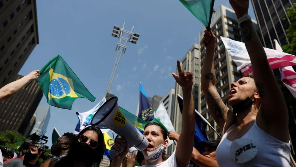 Capitais registram manifestações contra o presidente Jair Bolsonaro