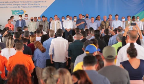 Wilson Lima e Tarcísio Freitas conversam sobre avanço do processo de licenciamento ambiental da BR-319