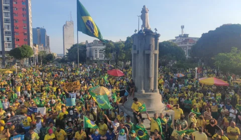 Atos pró-Bolsonaro em Manaus somaram 50 mil pessoas