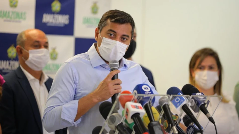 Wilson Lima anuncia aplicação de terceira dose da vacina contra a Covid-19 em idosos acima de 70 anos