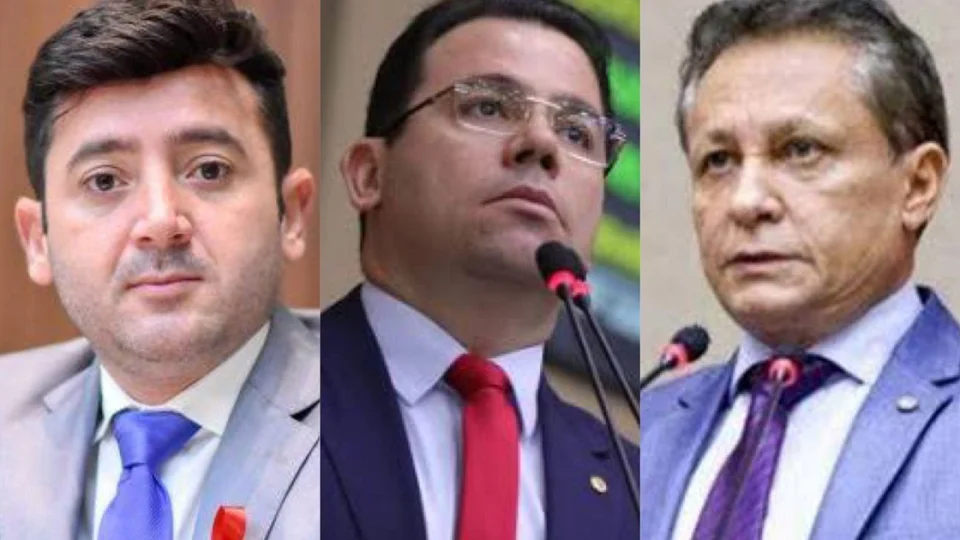 Isolado, Wilker Barreto é repreendido por Carlinhos Bessa e Adjuto Afonso durante sessão da ALEAM