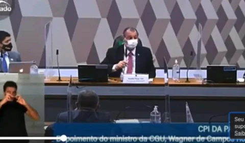 Omar Aziz xinga ministro da CGU durante áudio vazado; veja vídeo