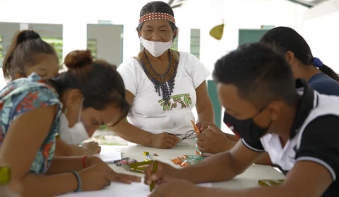 Educadores reconhecem como marco histórico regulamentação das escolas municipais indígenas