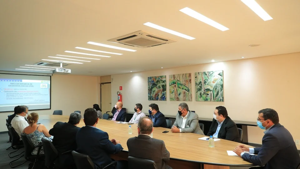 Wilson Lima reúne com conselho para discutir a prorrogação da política de incentivos fiscais do Estado