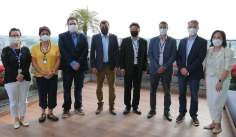 Ao visitar sede do Sidia, Wilson Lima destaca importância da inovação para solução de problemas do cotidiano