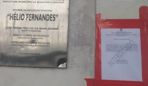 Justiça determina interdição imediata do matadouro de Benjamin Constant