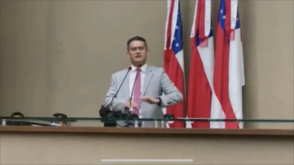 Prefeito David Almeida participa de sessão na Aleam para solicitar recursos para Manaus