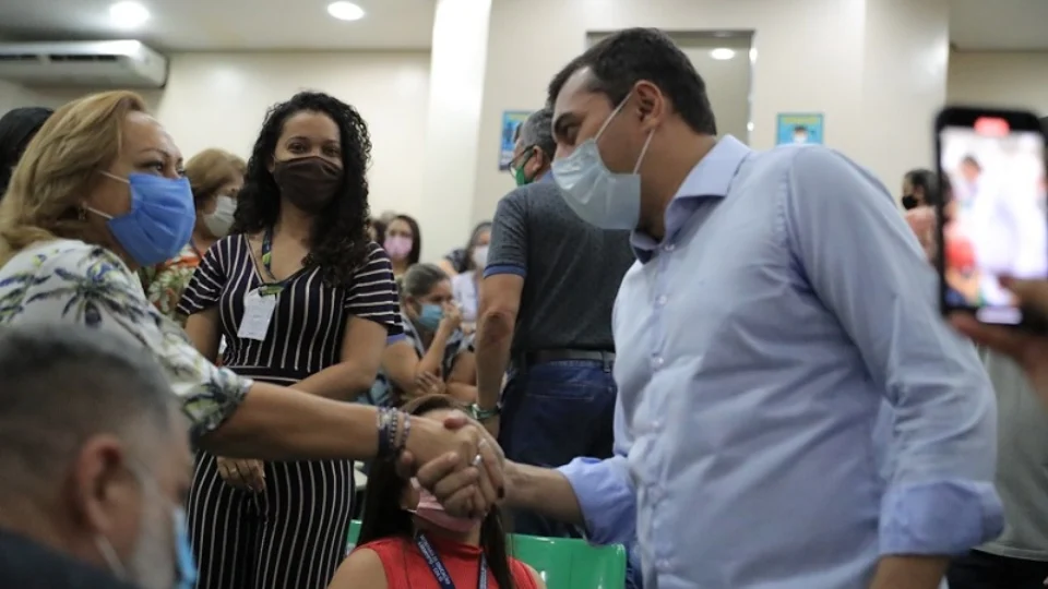 Em treinamento para início da entrega do Auxílio Estadual permanente, Wilson Lima destaca trabalho dos servidores