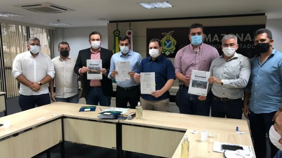 Raylan Barroso e Wilson Lima assinam convênios de R$ 9,5 milhões para investimentos em Eirunepé