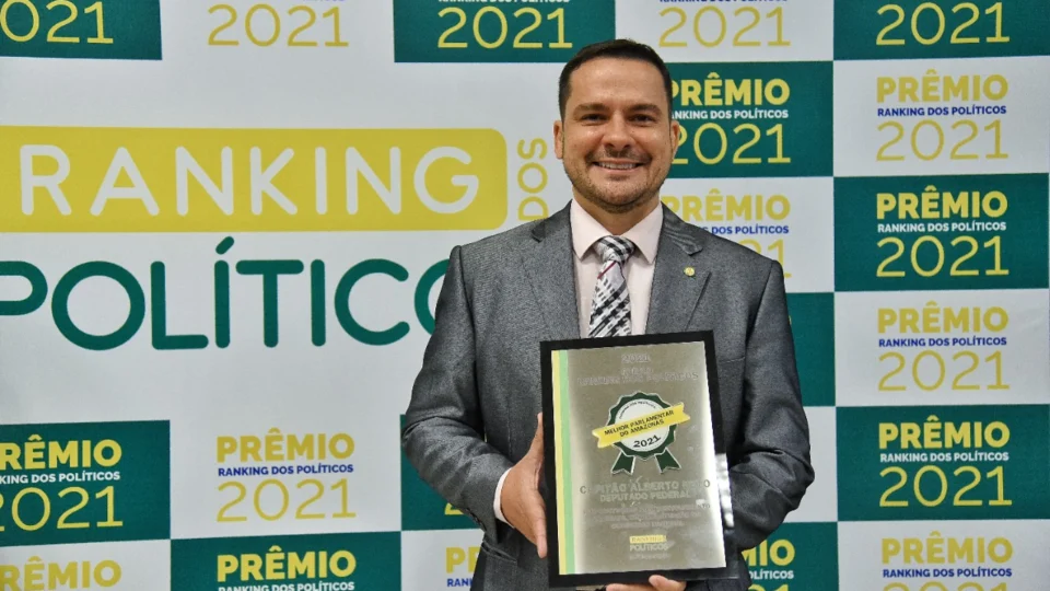 Ranking dos Políticos premia Capitão Alberto Neto como Melhor Parlamentar do Amazonas