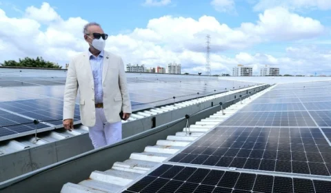 ​TCE-AM inaugura parque de energia solar mirando autossuficiência energética