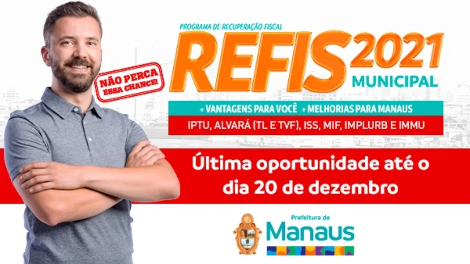 Última chamada! Refis Municipal só até o dia 20 de dezembro