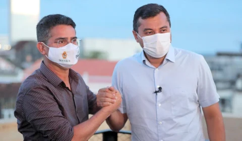 ‘O povo do Amazonas escolheu um trabalhador para ser governador’, diz David Almeida sobre Wilson Lima